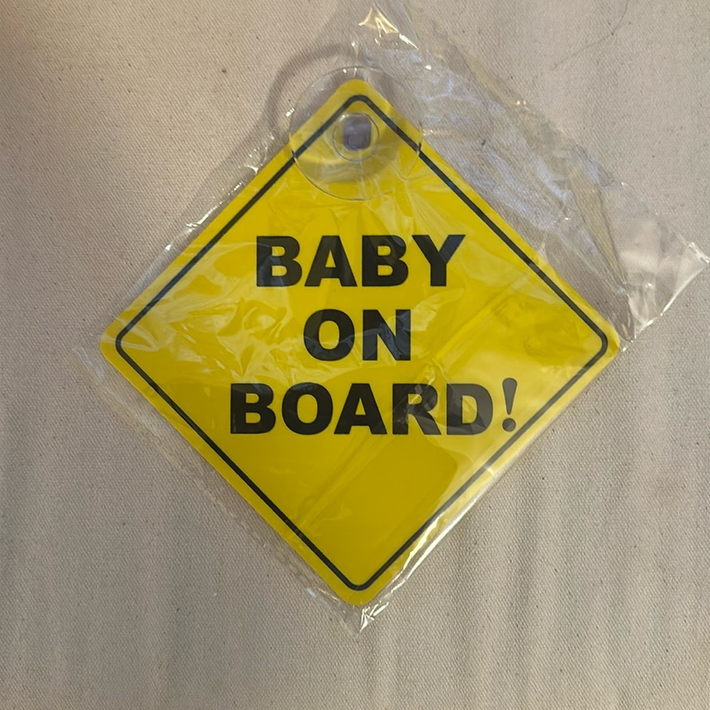 Baby on Board Car Sign